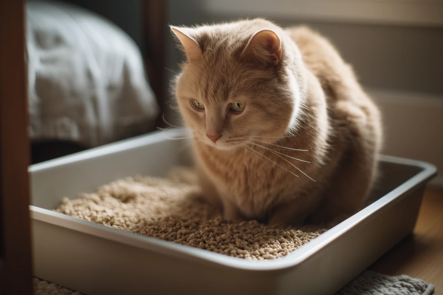 Easy-Clean Litter Box