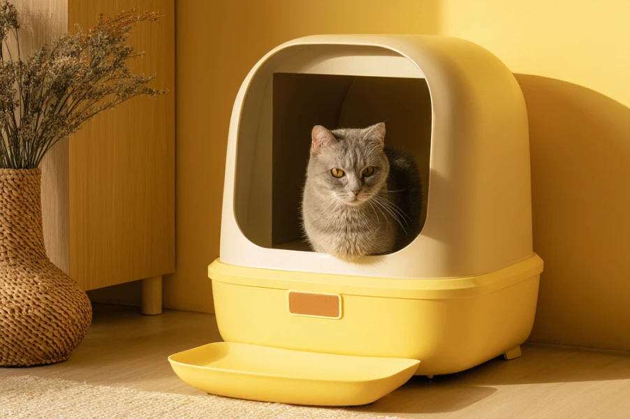 Privacy Cat Litter Box