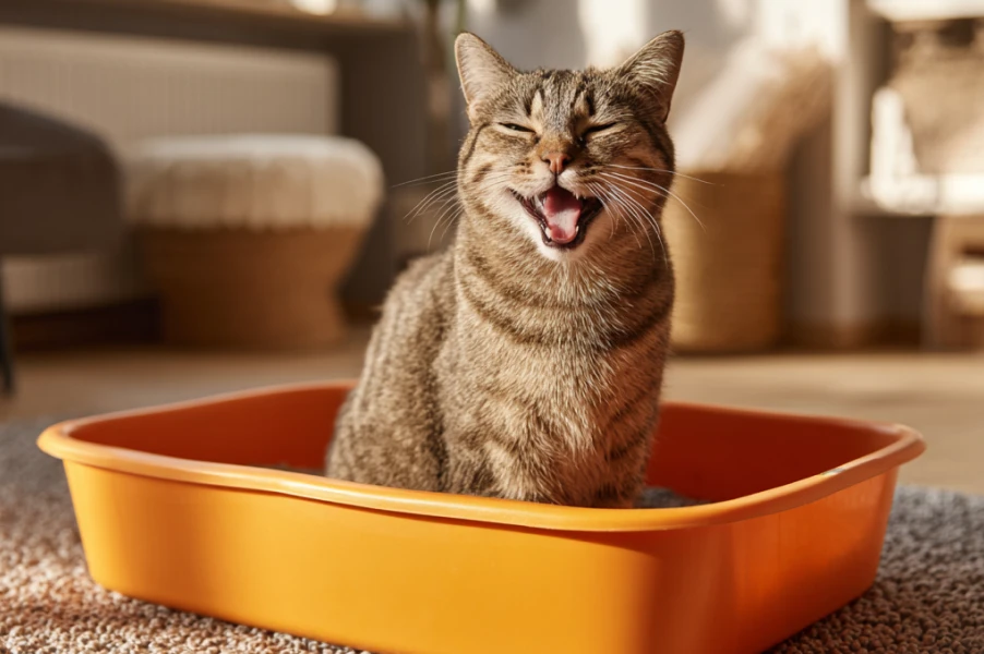 Easy-Clean Litter Box